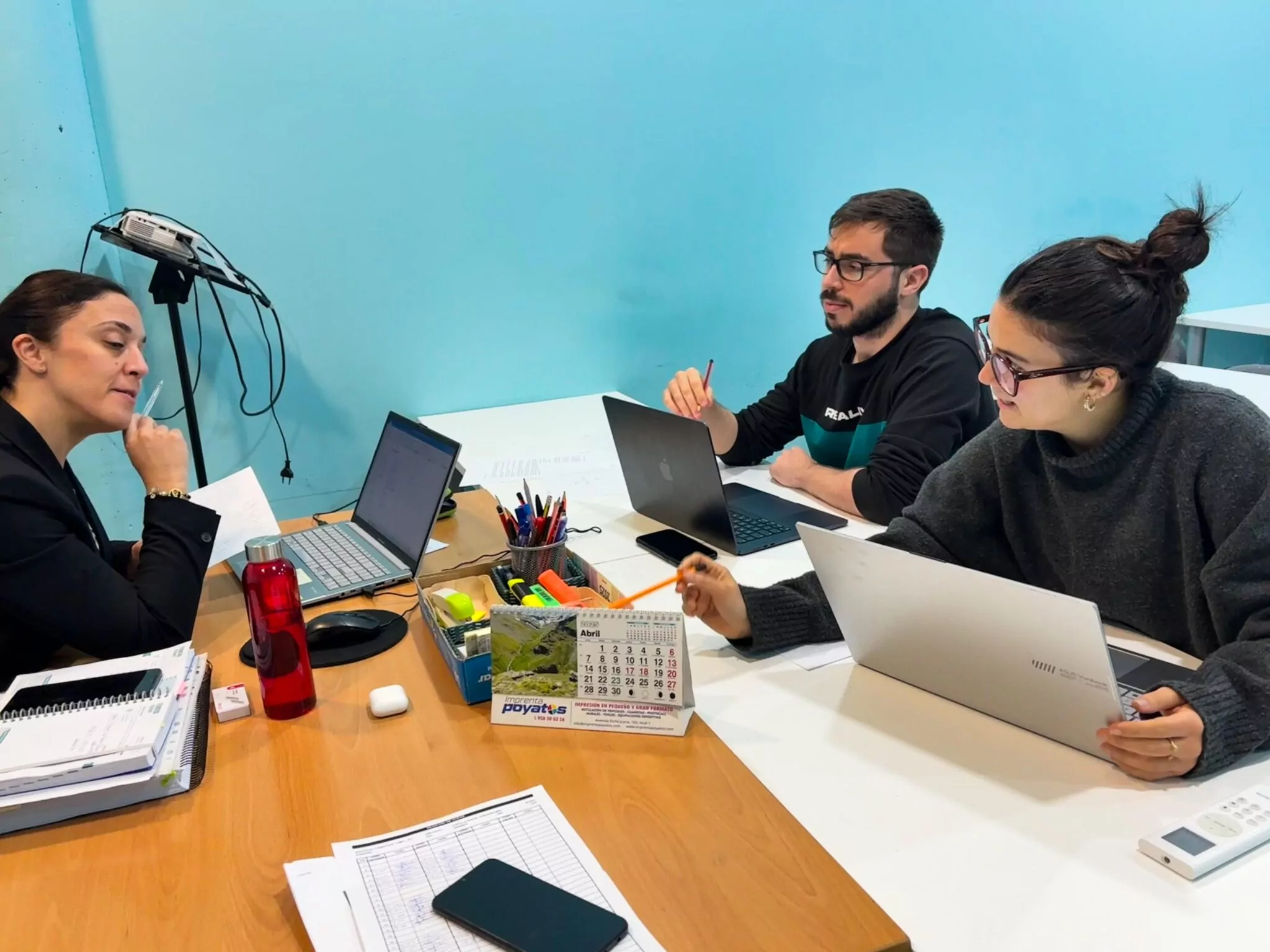 Sala de reunión del equipo docente